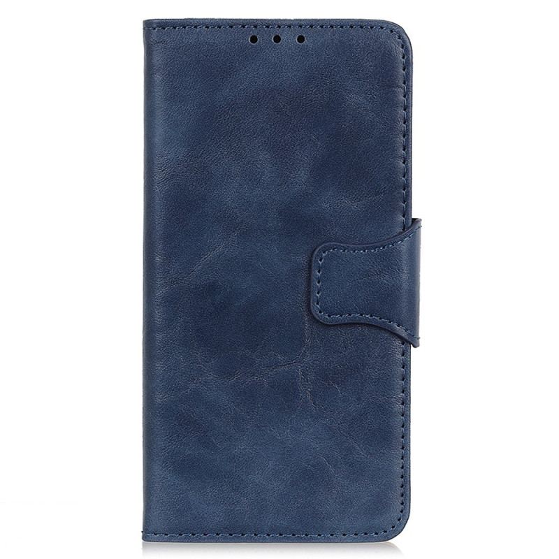 Housse iPhone 14 Pro Max Cuir Fendu Fermoir Réversible