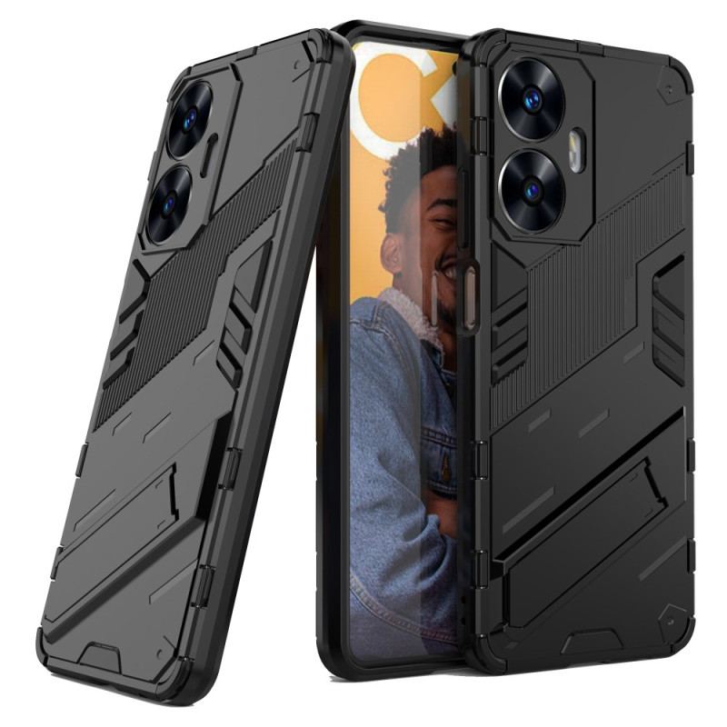 Coque Realme C55 Support Amovible Deux Positions Mains Libres
