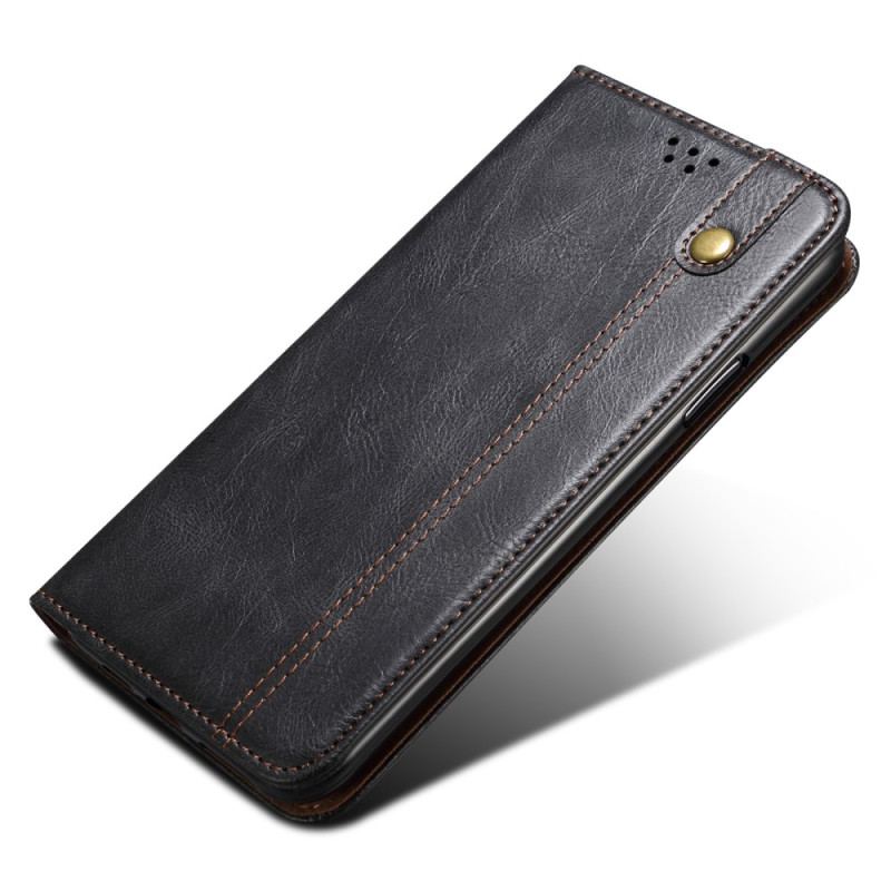 Flip Cover Realme C55 Simili Cuir Ciré