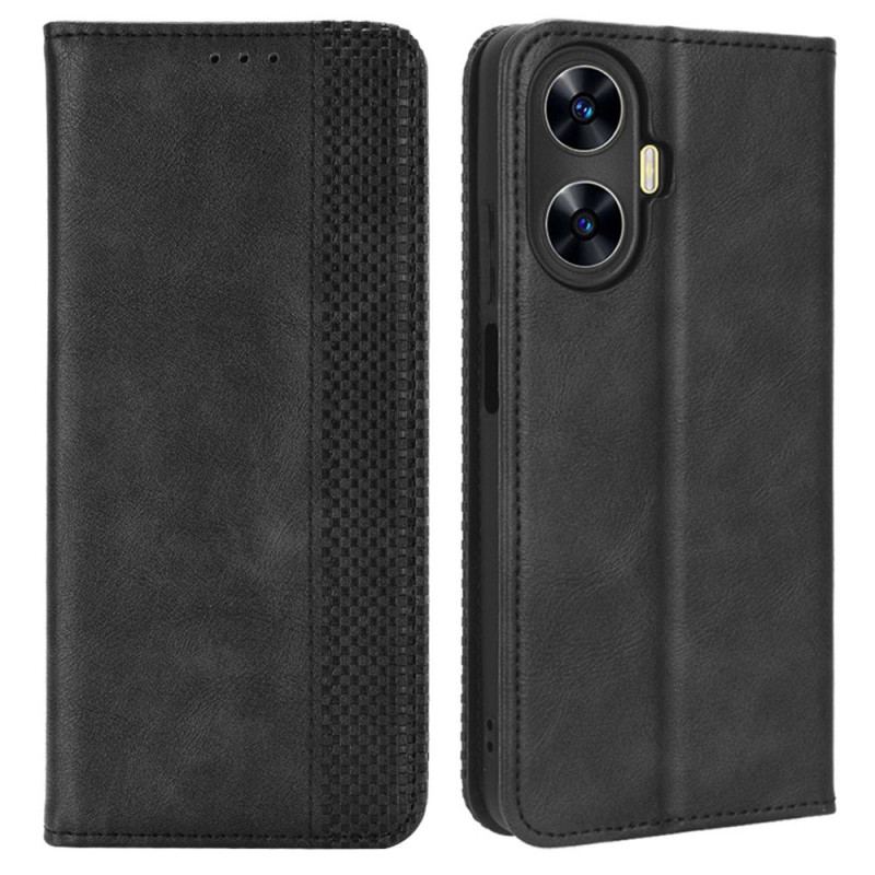 Flip Cover Realme C55 Style Rétro