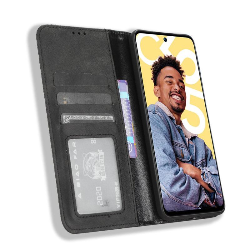 Flip Cover Realme C55 Style Rétro