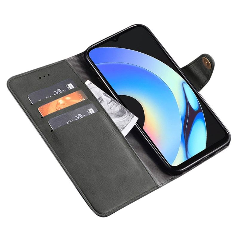 Housse Realme C55 Boutons Dorés IDEWEI