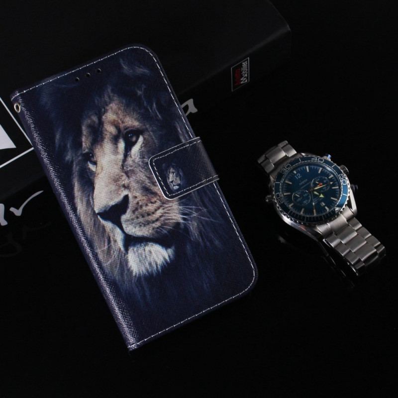 Housse Realme C55 Dreaming Lion