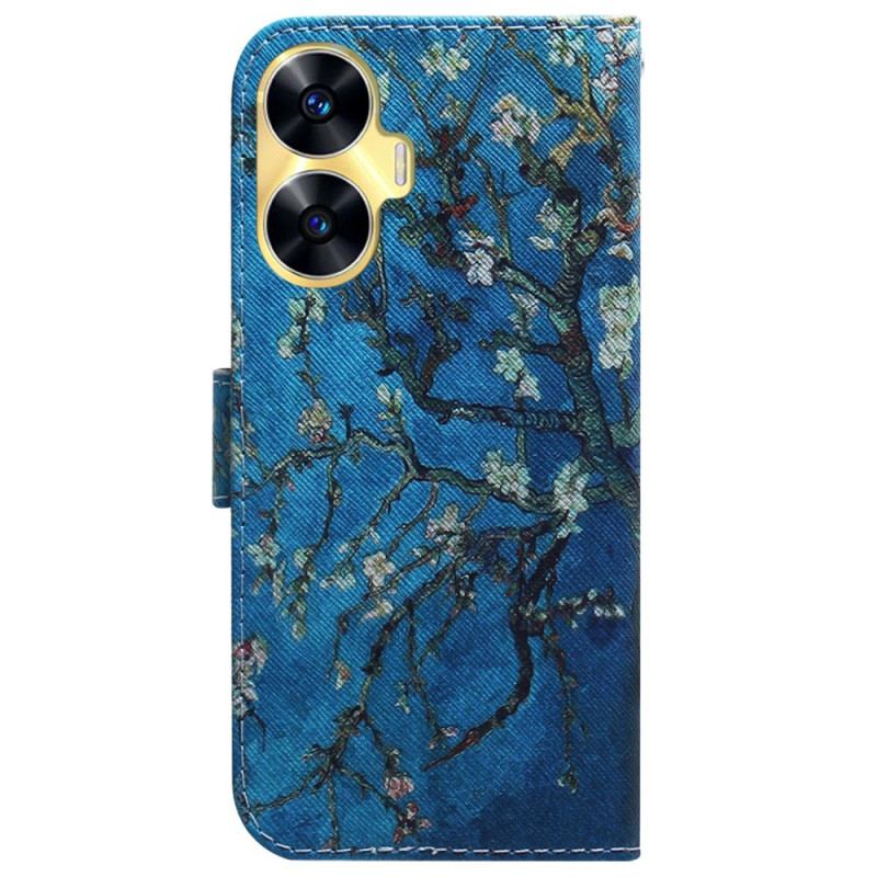 Housse Realme C55 Fleurs d'Abricot