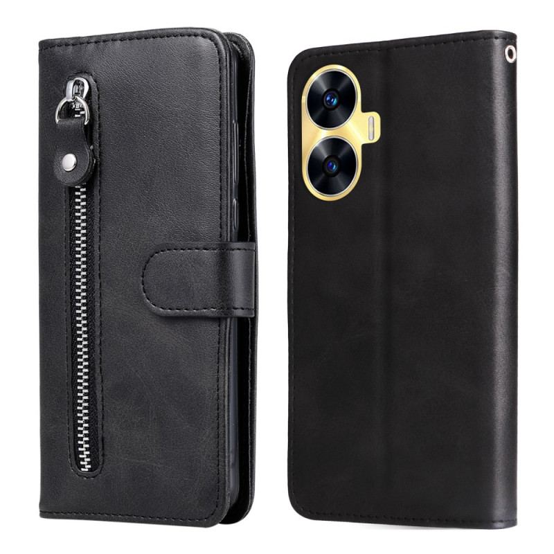 Housse Realme C55 Porte-Monnaie Frontal