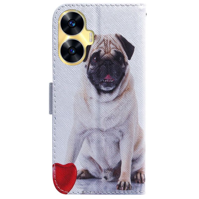 Housse Realme C55 Pug Dog