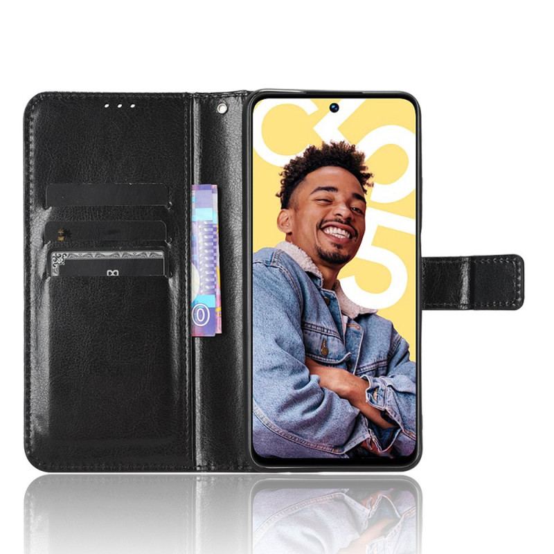 Housse Realme C55 Simili Cuir Flashy à Lanière