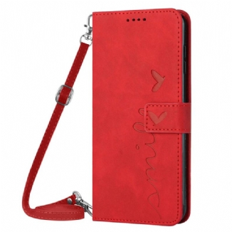 Housse Realme C55 Smile avec Bandoulière