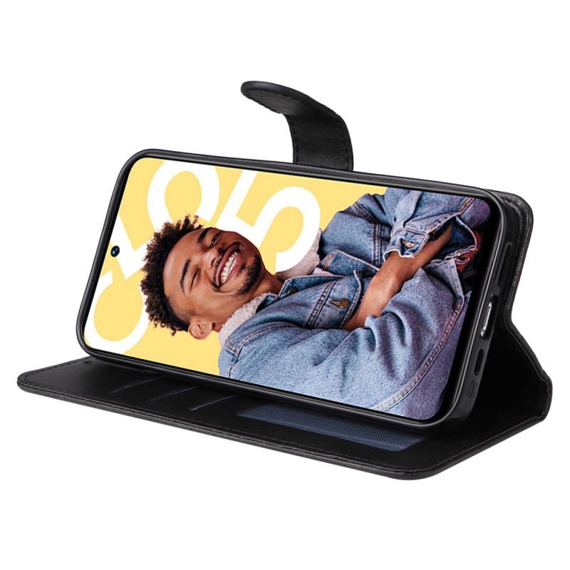 Housse Realme C55 Texture Cuir à Lanière