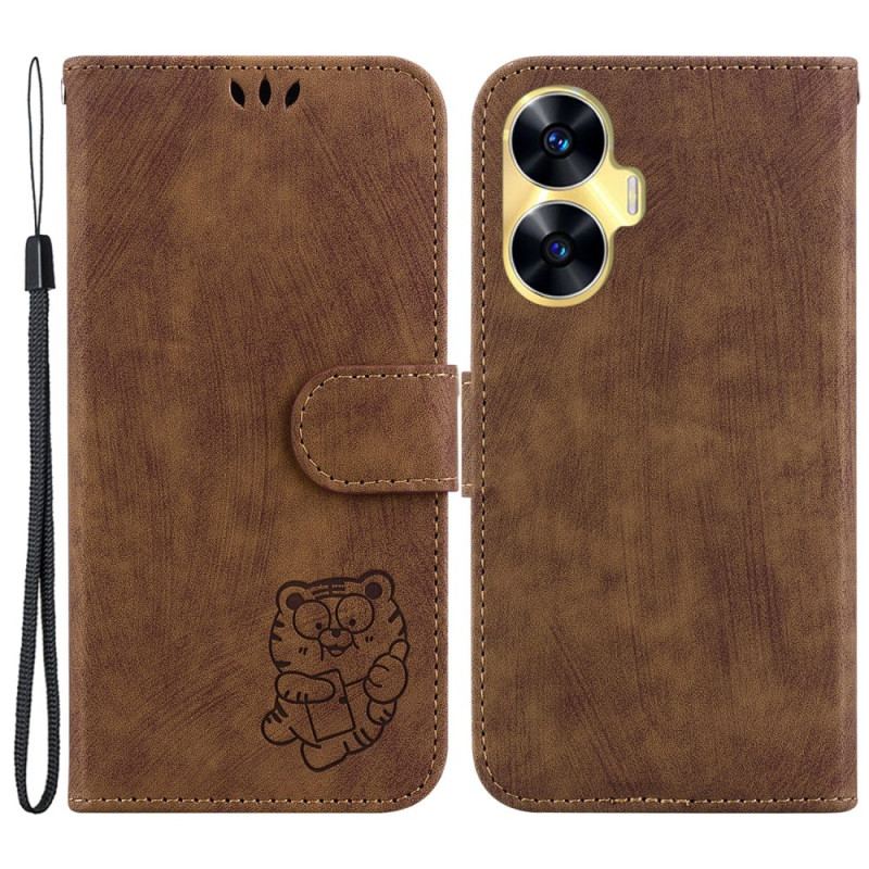 Housse Realme C55 Tigre Mignon