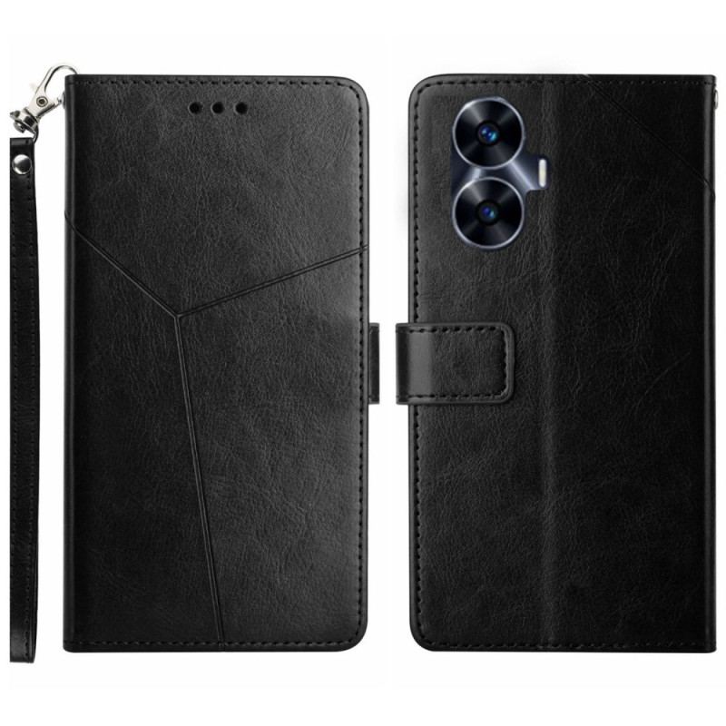 Housse Realme C55 Y Design à Lanière