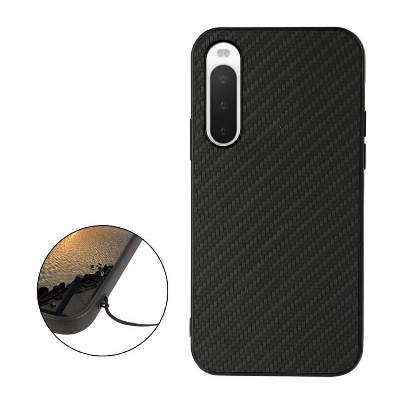 Coque Sony Xperia 10 IV Fibre Carbone