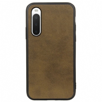 Coque Sony Xperia 10 IV Simili Cuir Texturé