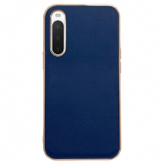 Coque Sony Xperia 10 IV Vrai Cuir