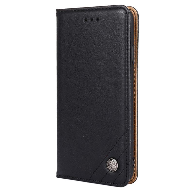 Flip Cover Sony Xperia 10 IV Simili Cuir Rivet Décoratif