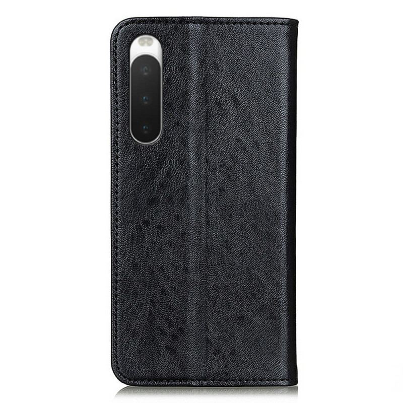 Flip Cover Sony Xperia 10 IV Texturée