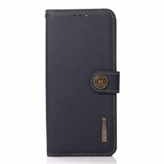 Housse Sony Xperia 10 IV Cuir Véritable KHAZNEH RFID
