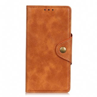 Housse Sony Xperia 10 IV Simili Cuir Bouton