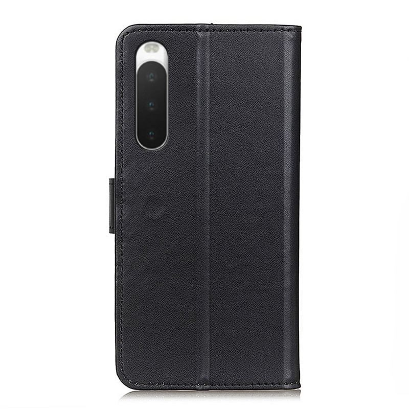Housse Sony Xperia 10 IV Simili Cuir Simple