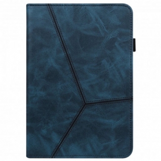 Étui Huawei MatePad 11 (2021) Effet Cuir Géométrique