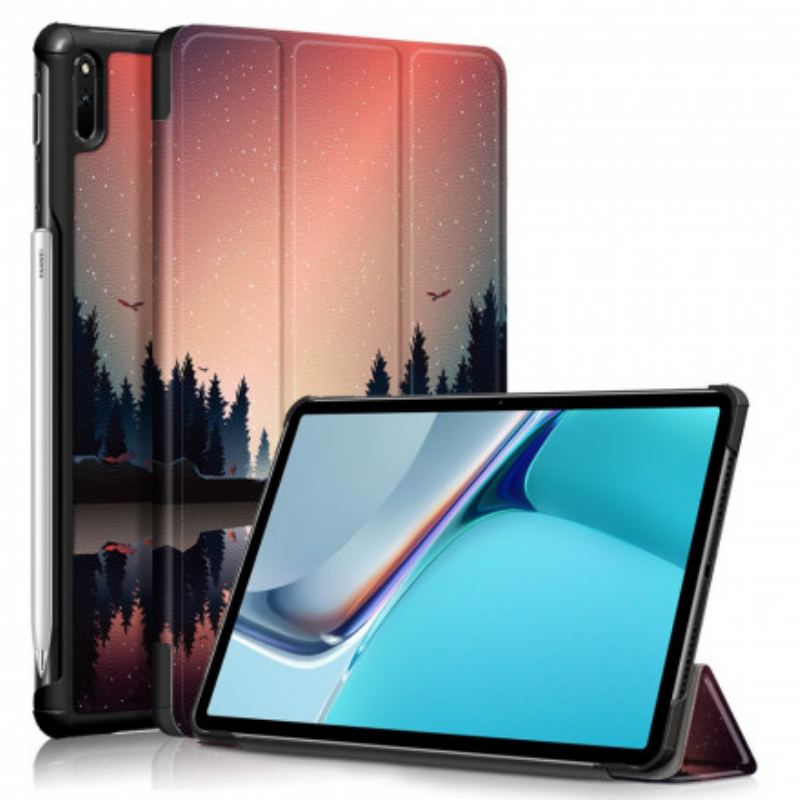Smart Case Huawei MatePad 11 (2021) Renforcée Forêt