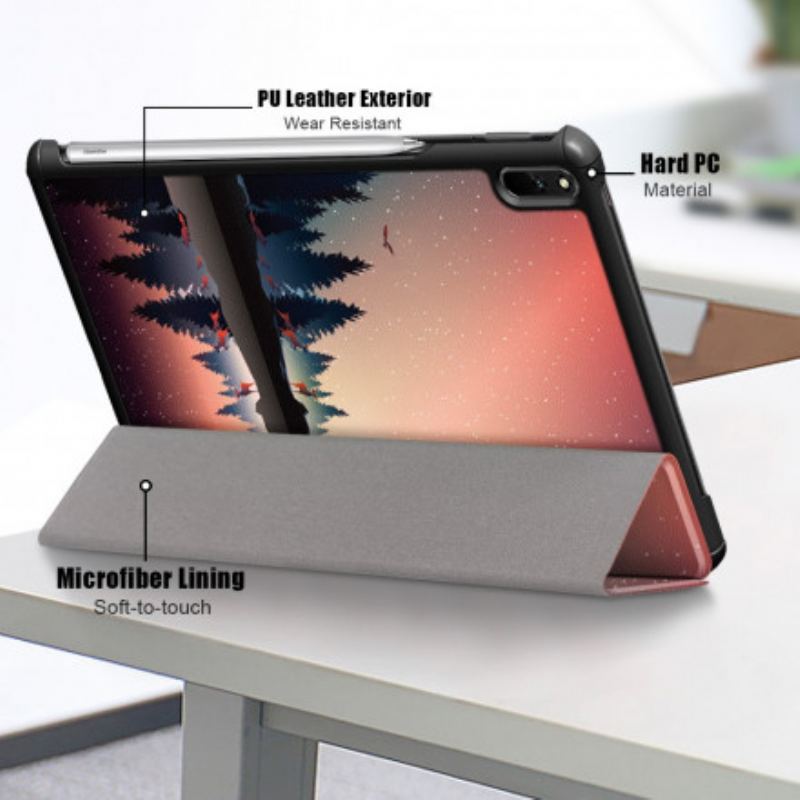 Smart Case Huawei MatePad 11 (2021) Renforcée Forêt
