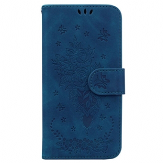Housse Google Pixel 9 / Pixel 9 Pro Effet Daim Florale