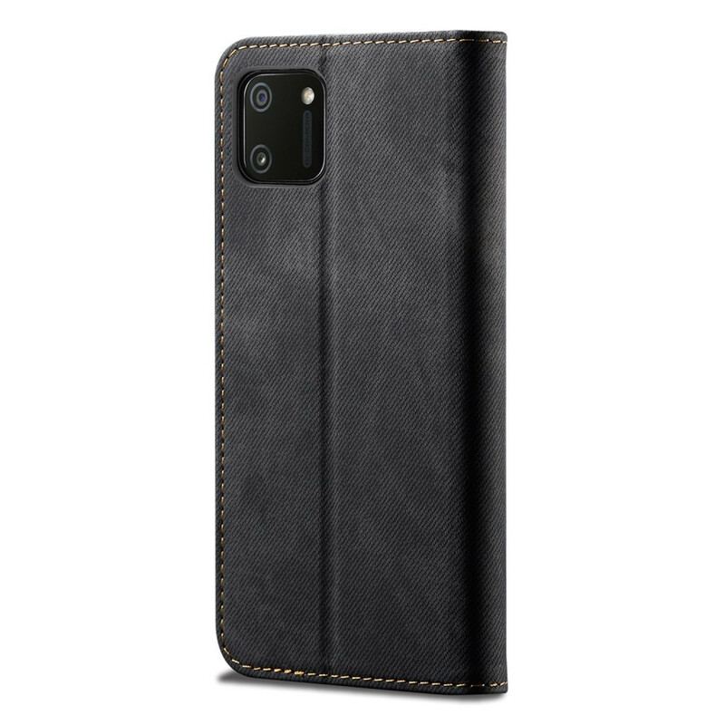 Flip Cover Realme C11 Simili Cuir Texture Jeans
