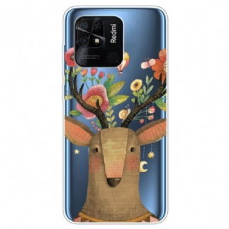 Coque Xiaomi Redmi 10C Cerf Tribal