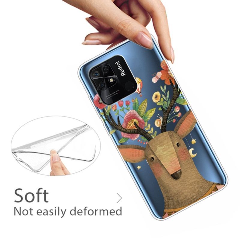 Coque Xiaomi Redmi 10C Cerf Tribal