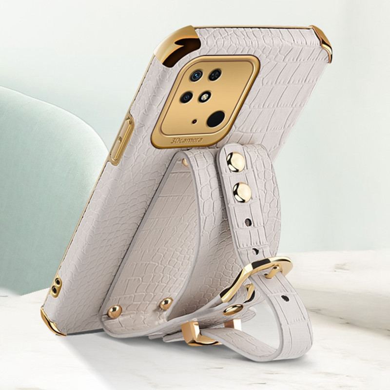 Coque Xiaomi Redmi 10C Croco Bracelet