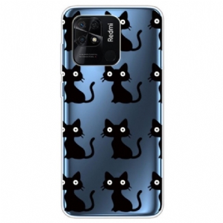 Coque Xiaomi Redmi 10C Drôles de Chats