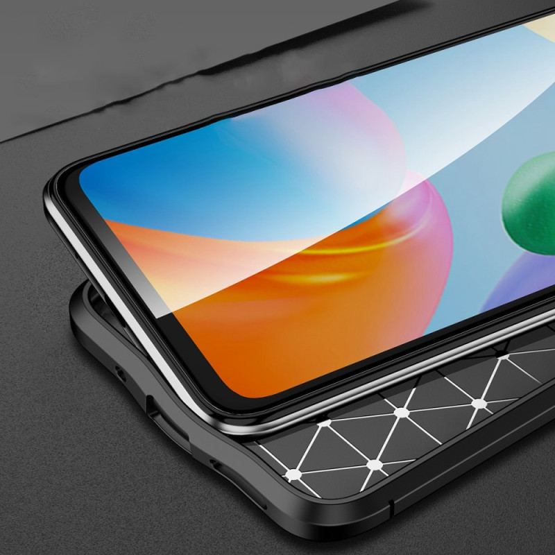 Coque Xiaomi Redmi 10C Effet Cuir Litchi Double Line