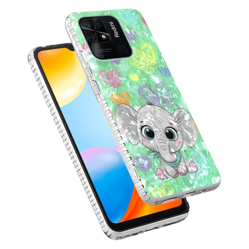 Coque Xiaomi Redmi 10C Éléphant Stylé