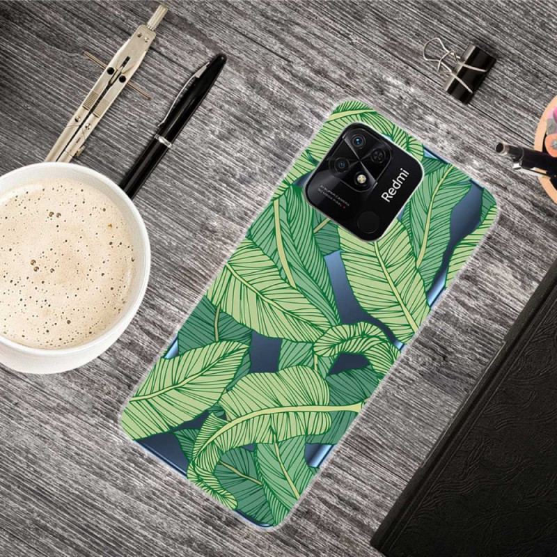 Coque Xiaomi Redmi 10C Feuilles