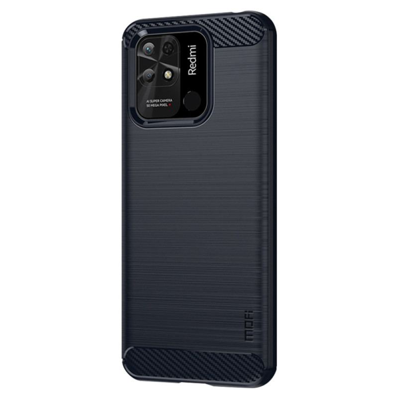 Coque Xiaomi Redmi 10C Fibre Carbone Brossée MOFI