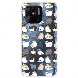 Coque Xiaomi Redmi 10C Multiples Chats