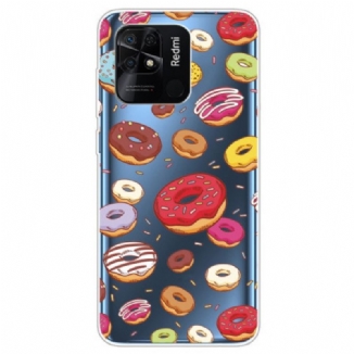 Coque Xiaomi Redmi 10C Multiples Donuts