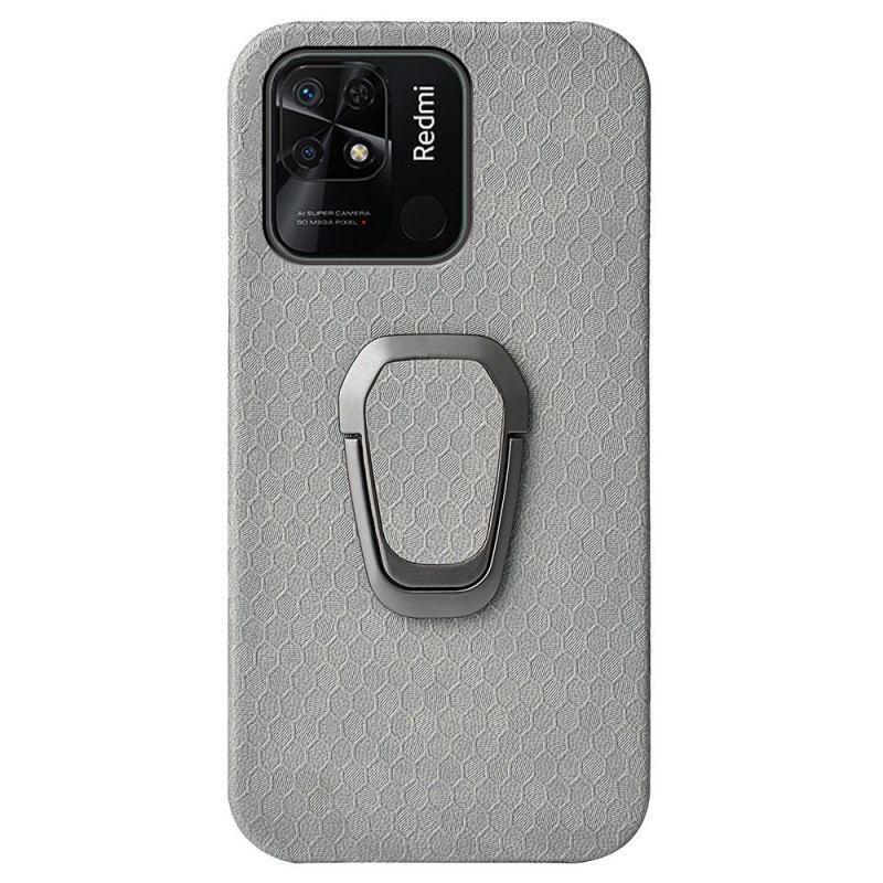 Coque Xiaomi Redmi 10C Nid d'Abeille avec Anneau-Support