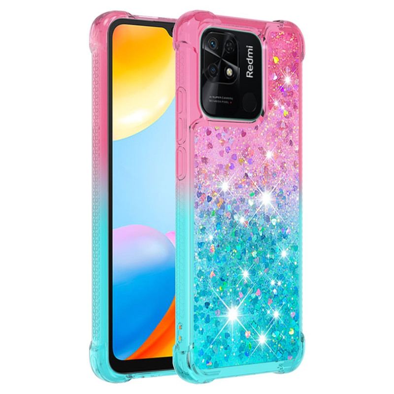 Coque Xiaomi Redmi 10C Paillettes Color
