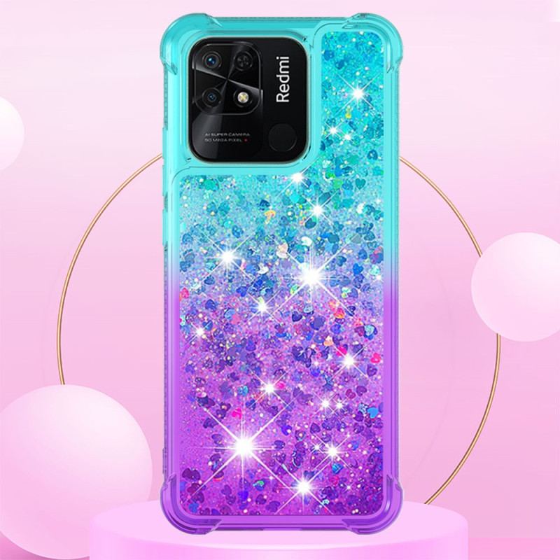 Coque Xiaomi Redmi 10C Paillettes Color