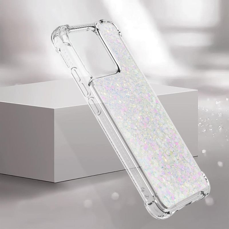 Coque Xiaomi Redmi 10C Paillettes Colorées