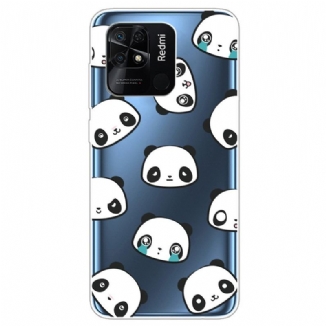 Coque Xiaomi Redmi 10C Petits Pandas