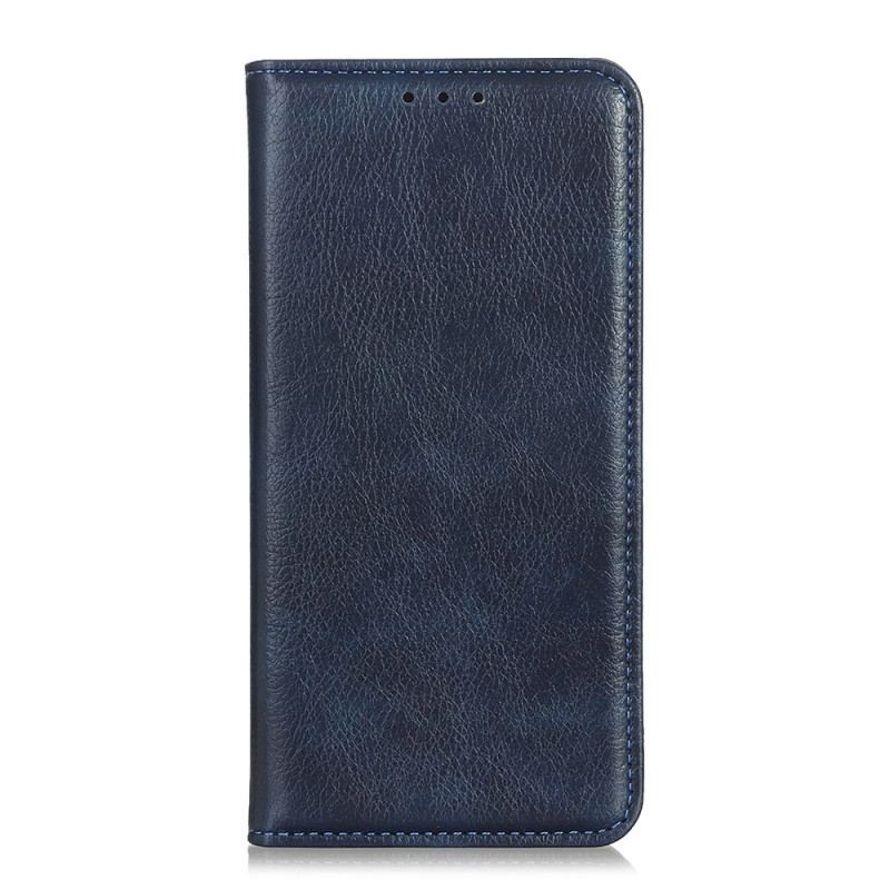 Flip Cover Xiaomi Redmi 10C Cuir Litchi Fendu Texture