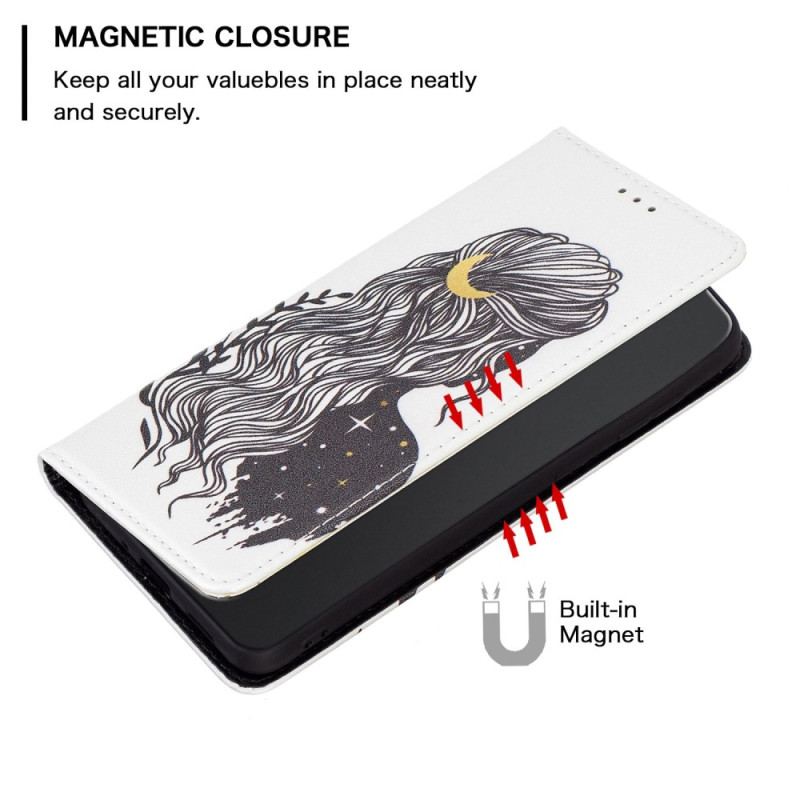 Flip Cover Xiaomi Redmi 10C Jolie Chevelure