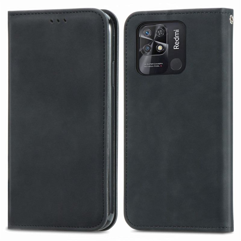 Flip Cover Xiaomi Redmi 10C Série Vintage
