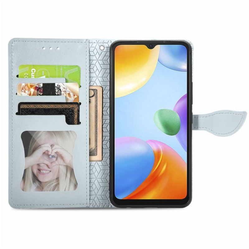 Housse Xiaomi Redmi 10C Feuilles Tribales