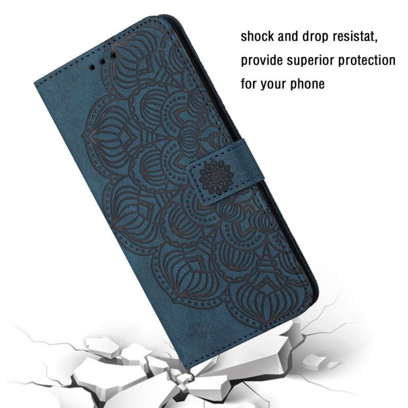Housse Xiaomi Redmi 10C Mandala à Lanière