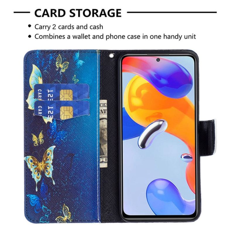 Housse Xiaomi Redmi 10C Papillons