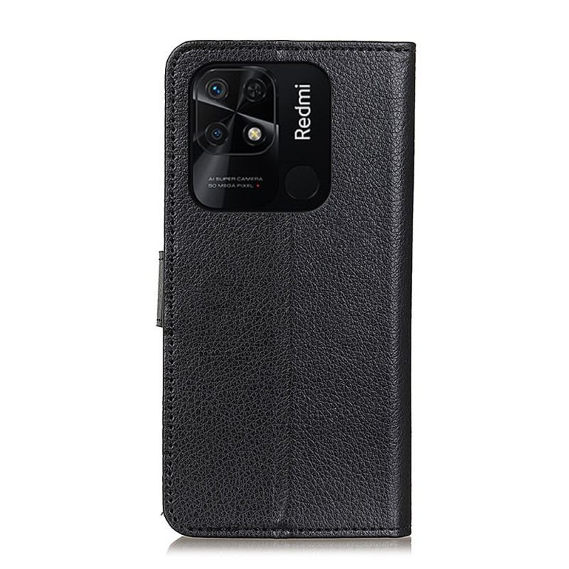 Housse Xiaomi Redmi 10C Simili Cuir Traditionnel